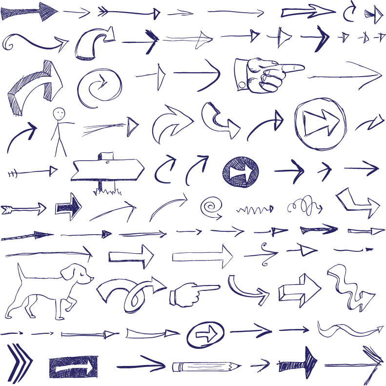 free vector Hand draw icon